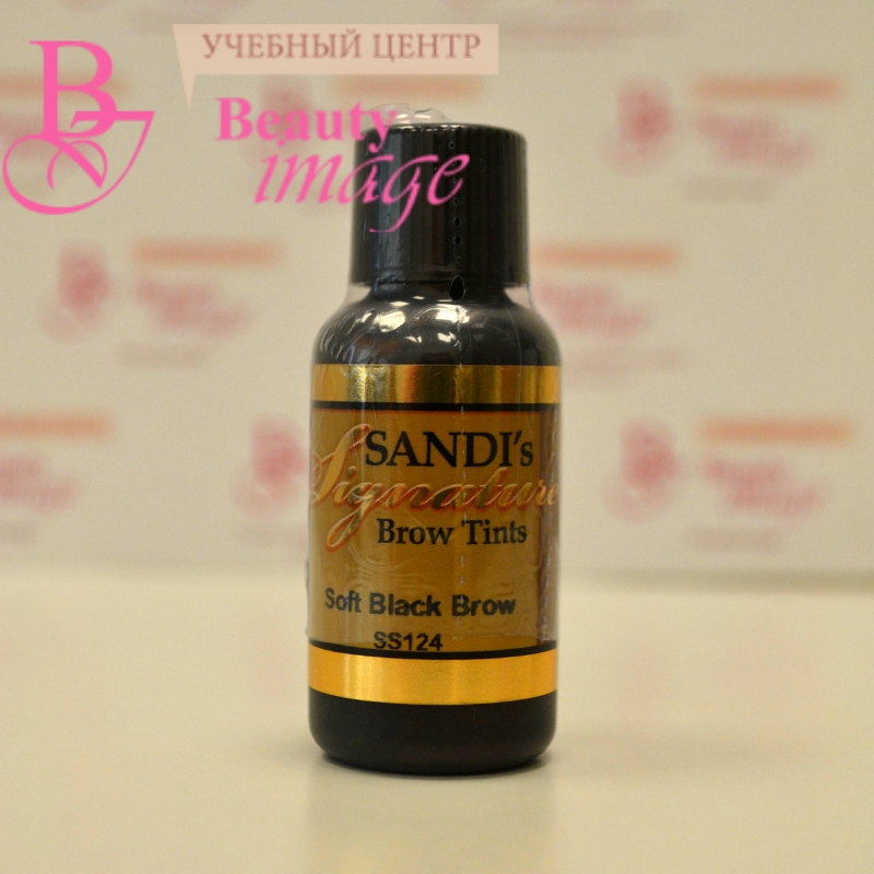 Пігмент для татуажу брів Premier Pigment “Soft Black Brow ” SS124