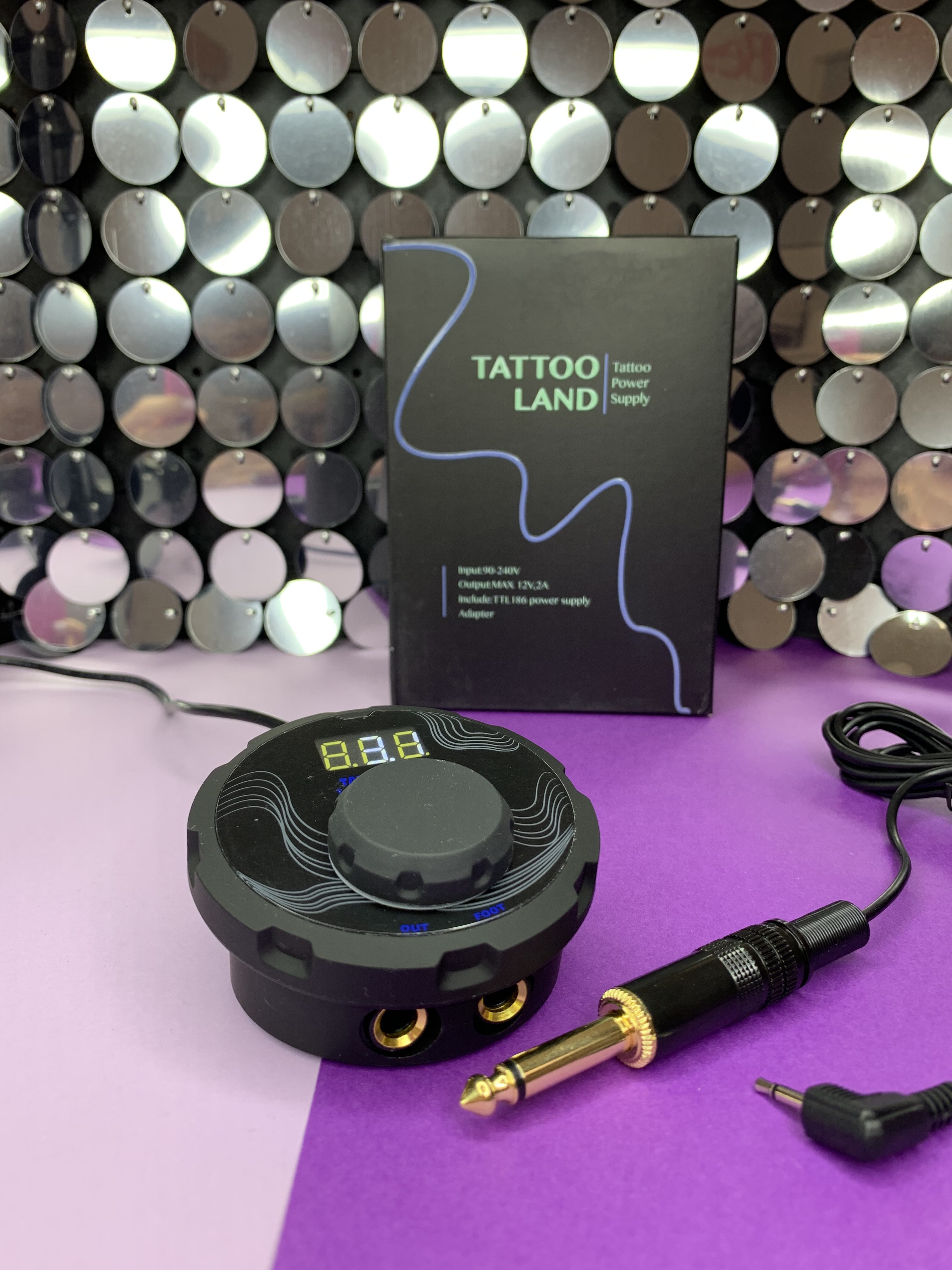 Блок питания TATTOO LAND для мастеров перманентного макияжа